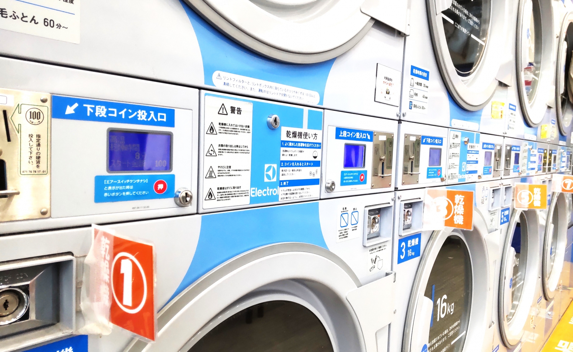 コインランドリー事業